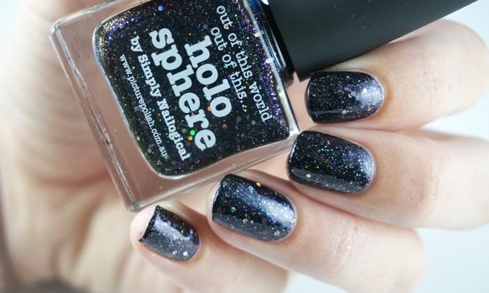 Swatch of picture polish holo sphere