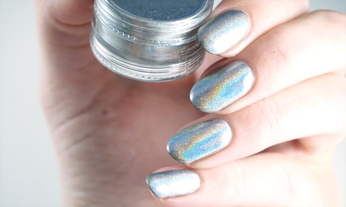 swatch of the dance legend mirage pigment in indirect light