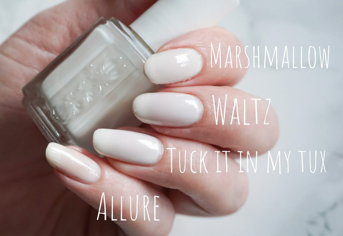 Swatches of Essie Waltz Noae Nails