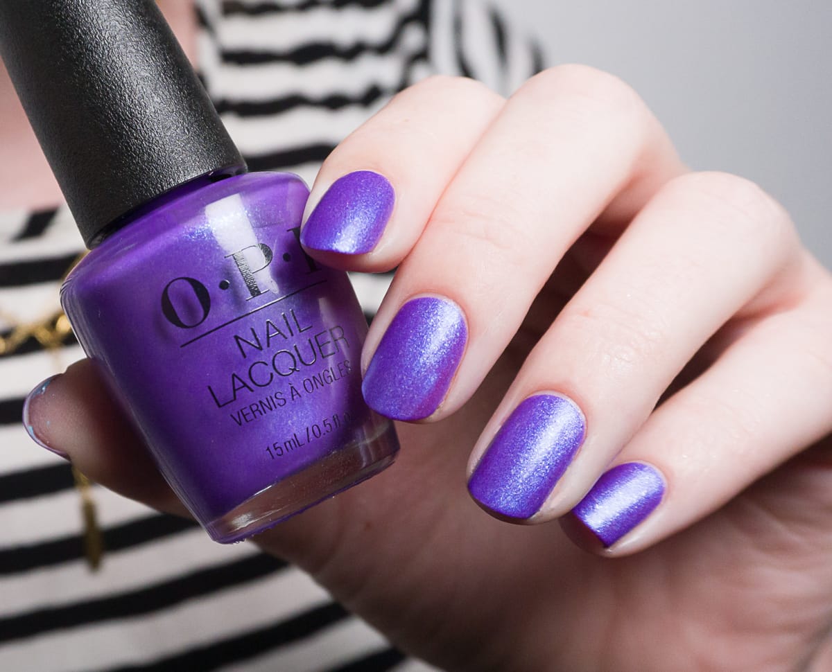 Swatches of the OPI Summer 2022 'Power of hue' collection Noae Nails